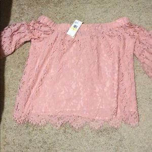 Jessica Simpson lace top